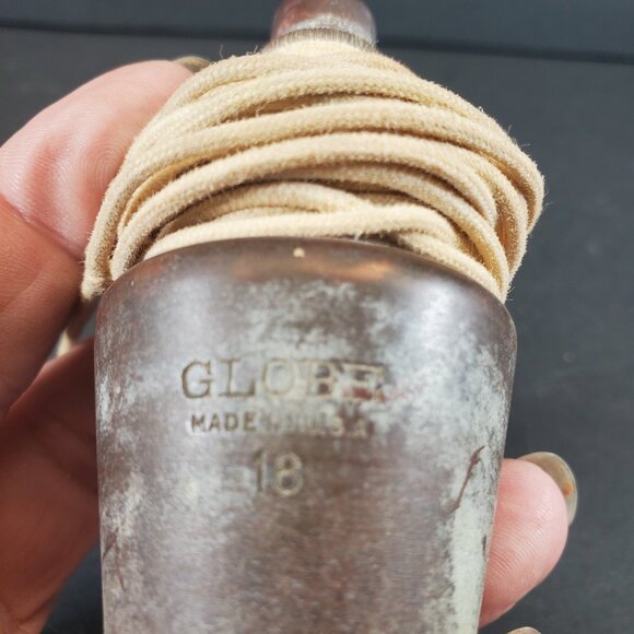 Vintage Dietzgen Brass Plumb Bob 5724S-18 Ounce Tool with Original Box & Steel P - Picture 11 of 13